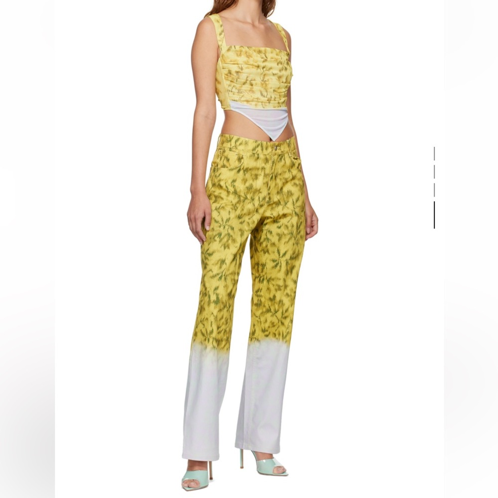Miaou Yellow Fargo Trousers *Never Worn*